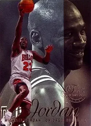 1996-97 Flair Showcase #23 Michael Jordan