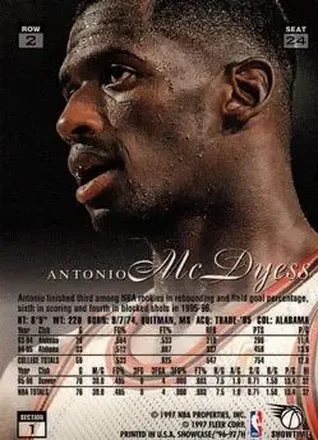 Tył: Antonio McDyess