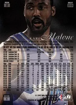 Verso de Karl Malone