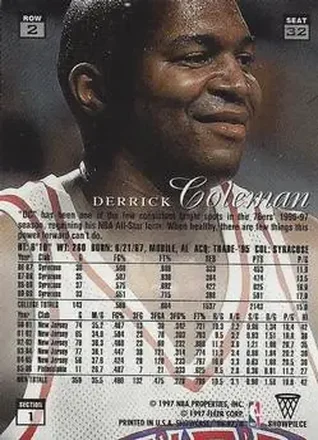 Derrick Coleman 裏面