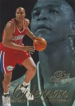 Front of Derrick Coleman