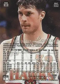 Back of Christian Laettner