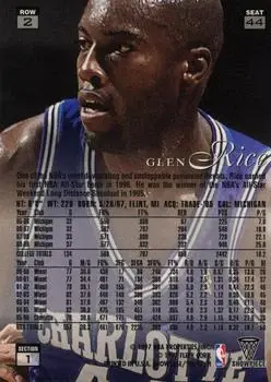 Back of Glen Rice