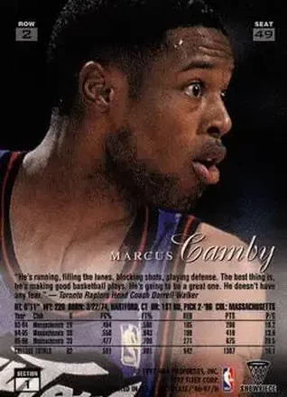Marcus Camby 背面