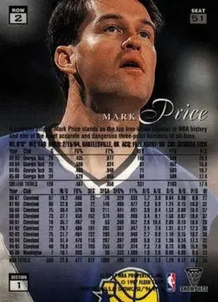 Verso de Mark Price
