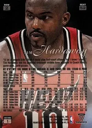 Verso de Tim Hardaway