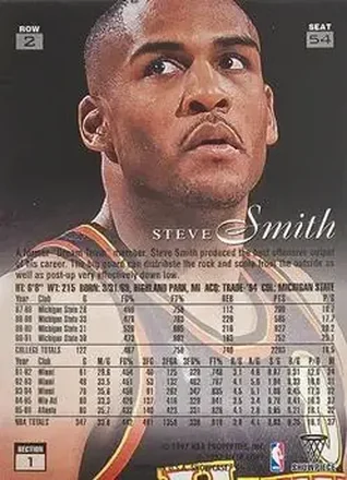 Achterkant van Steve Smith
