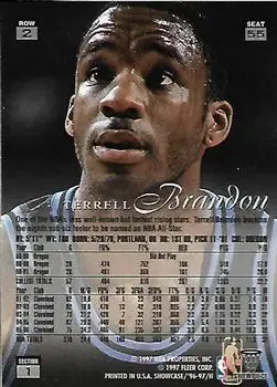 Back of Terrell Brandon