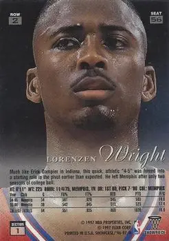 Back of Lorenzen Wright