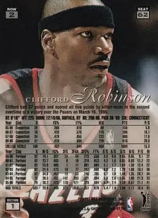 Clifford Robinson Rückseite