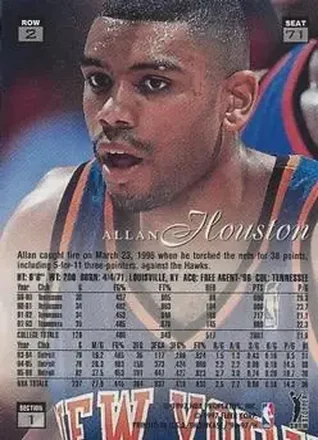 Allan Houston 裏面