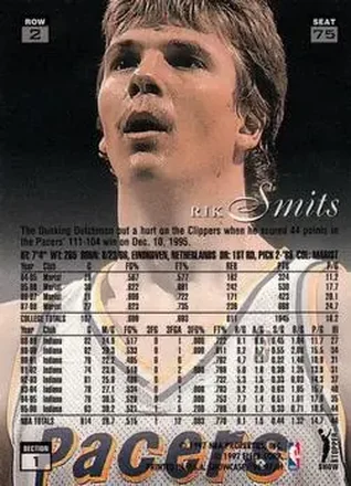 Rik Smits back