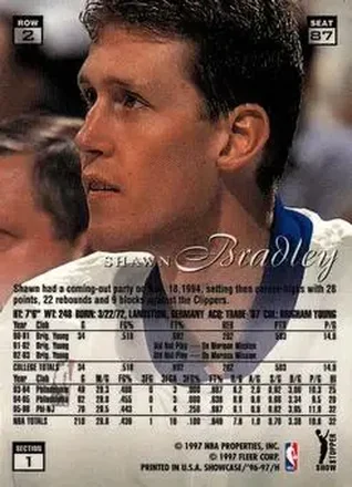 Shawn Bradley Rückseite