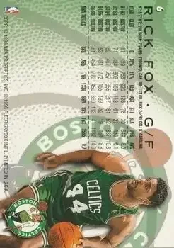 Back of Rick Fox