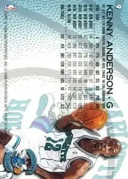 Back of Kenny Anderson
