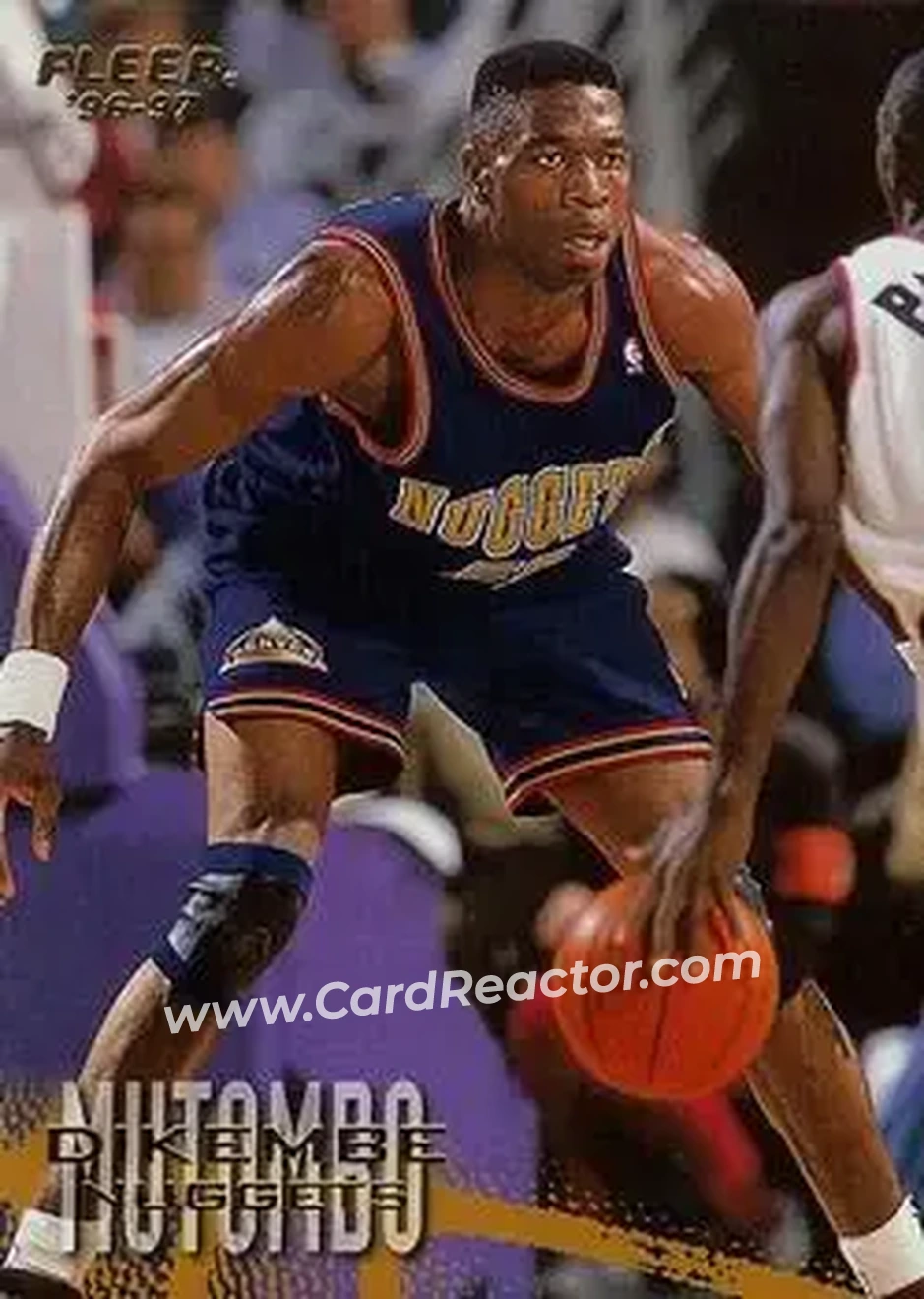 Front of Dikembe Mutombo