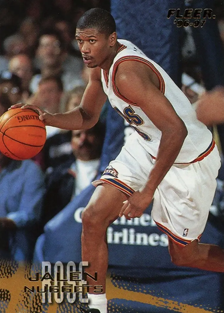 1996-97 Fleer #28 Jalen Rose