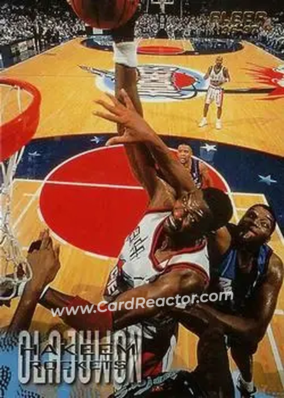 Front of Hakeem Olajuwon