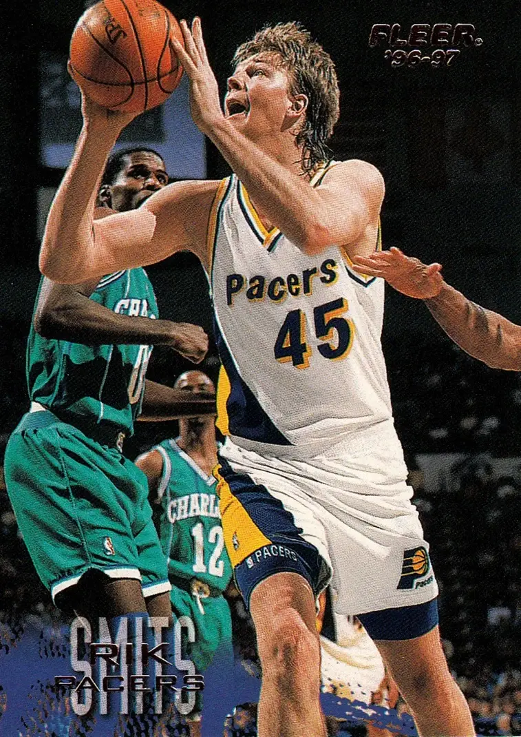 1996-97 Fleer #47 Rik Smits