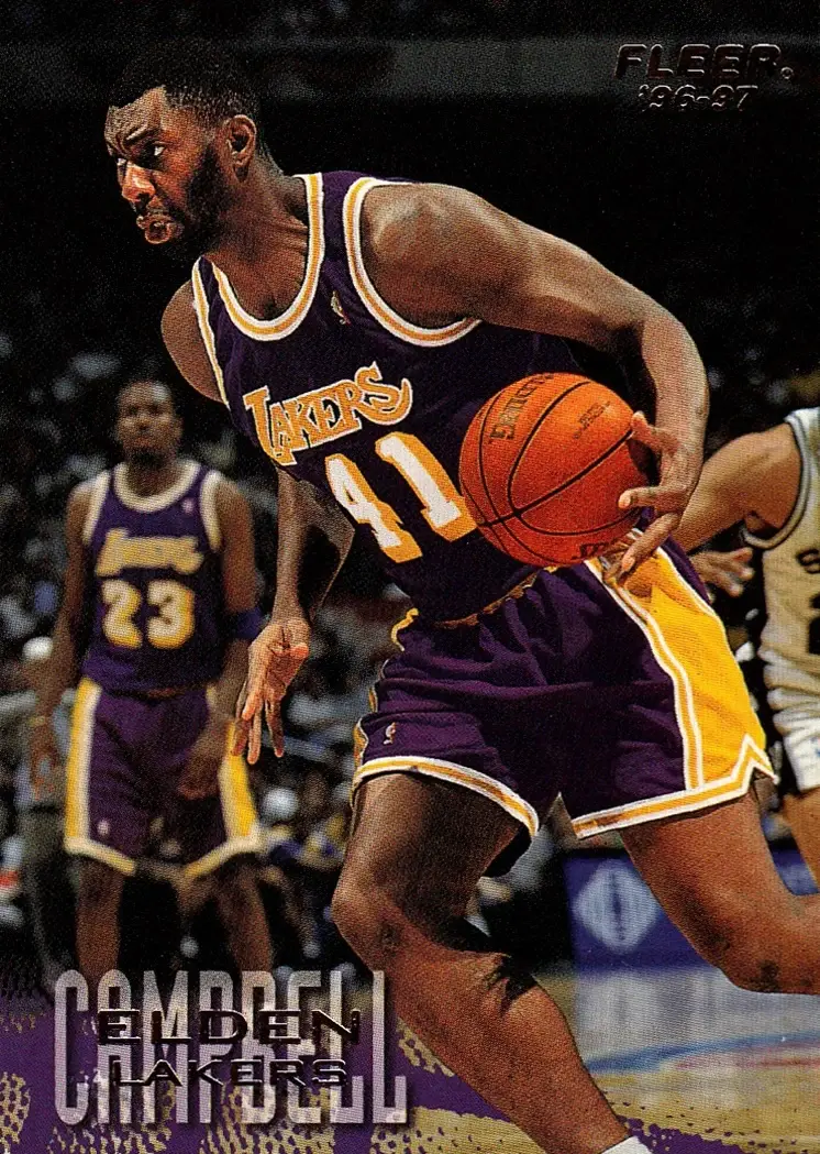 1996-97 Fleer #52 Elden Campbell