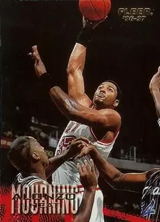 1996-97 Fleer #58 Alonzo Mourning