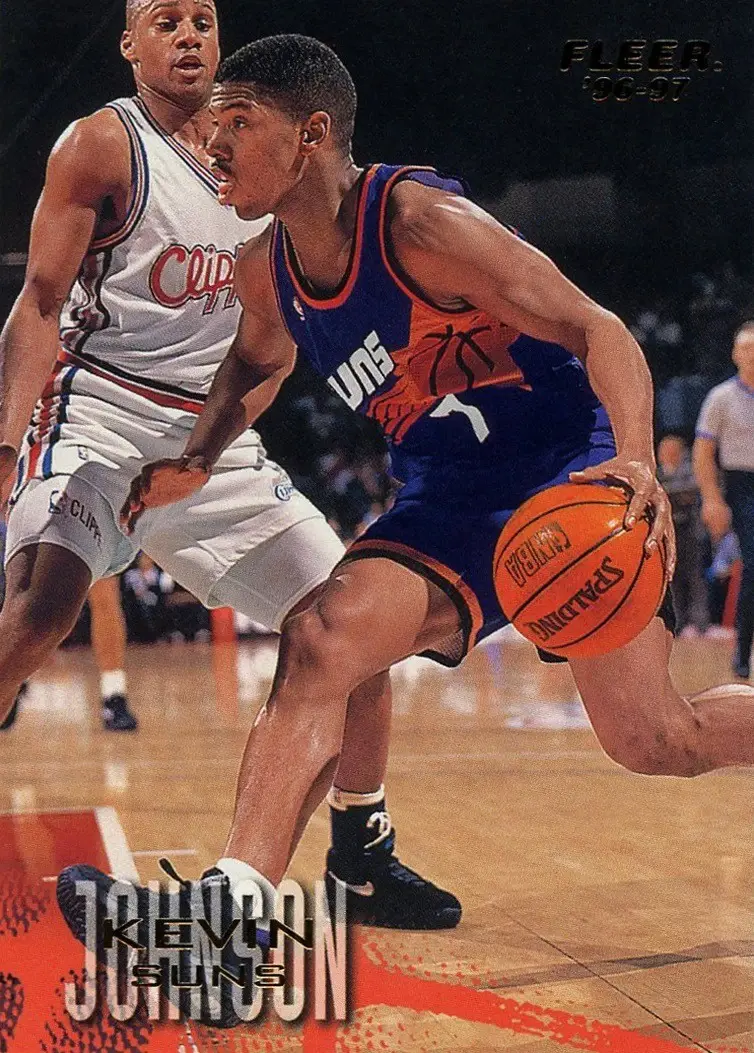 1996-97 Fleer #87 Kevin Johnson