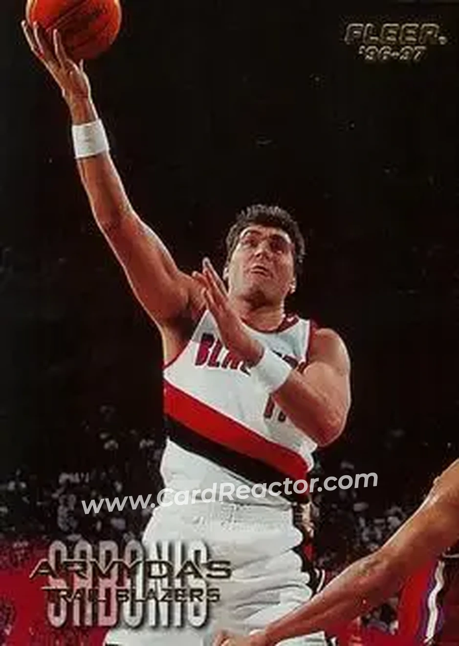 Front of Arvydas Sabonis