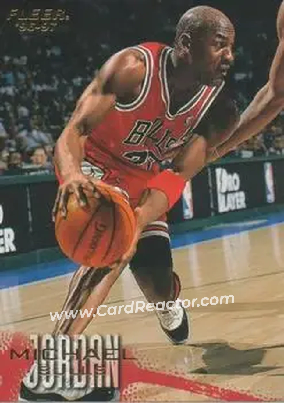 Front of Michael Jordan