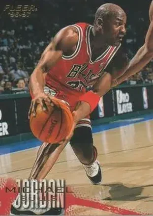 1996-97 Fleer European #13 Michael Jordan