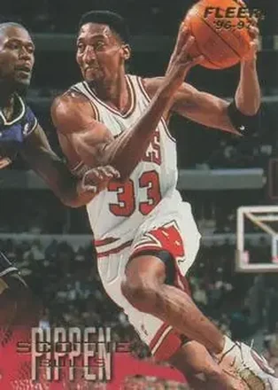 1996-97 Fleer European #15 Scottie Pippen