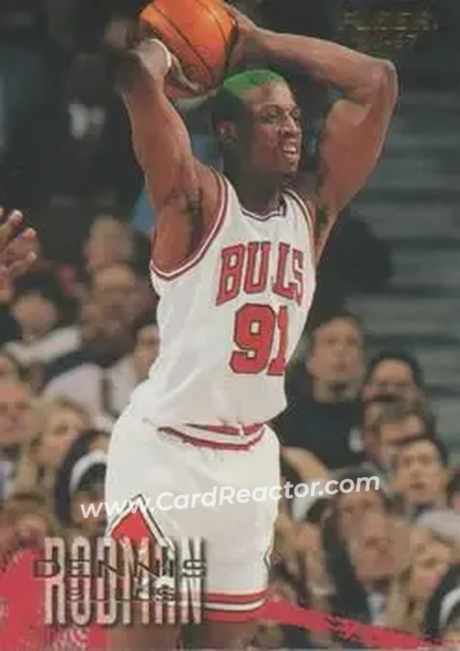 Front of Dennis Rodman