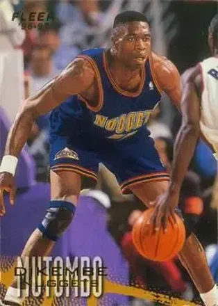 1996-97 Fleer European #27 Dikembe Mutombo