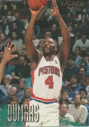 1996-97 Fleer European #30 Joe Dumars