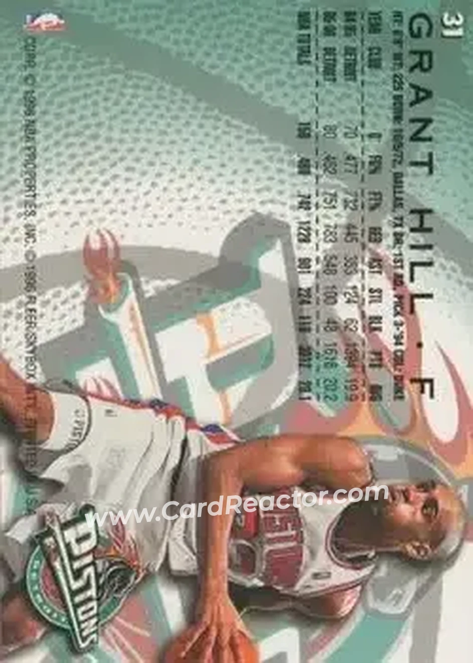 Back of Grant Hill