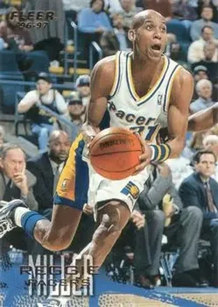 1996-97 Fleer European #46 Reggie Miller