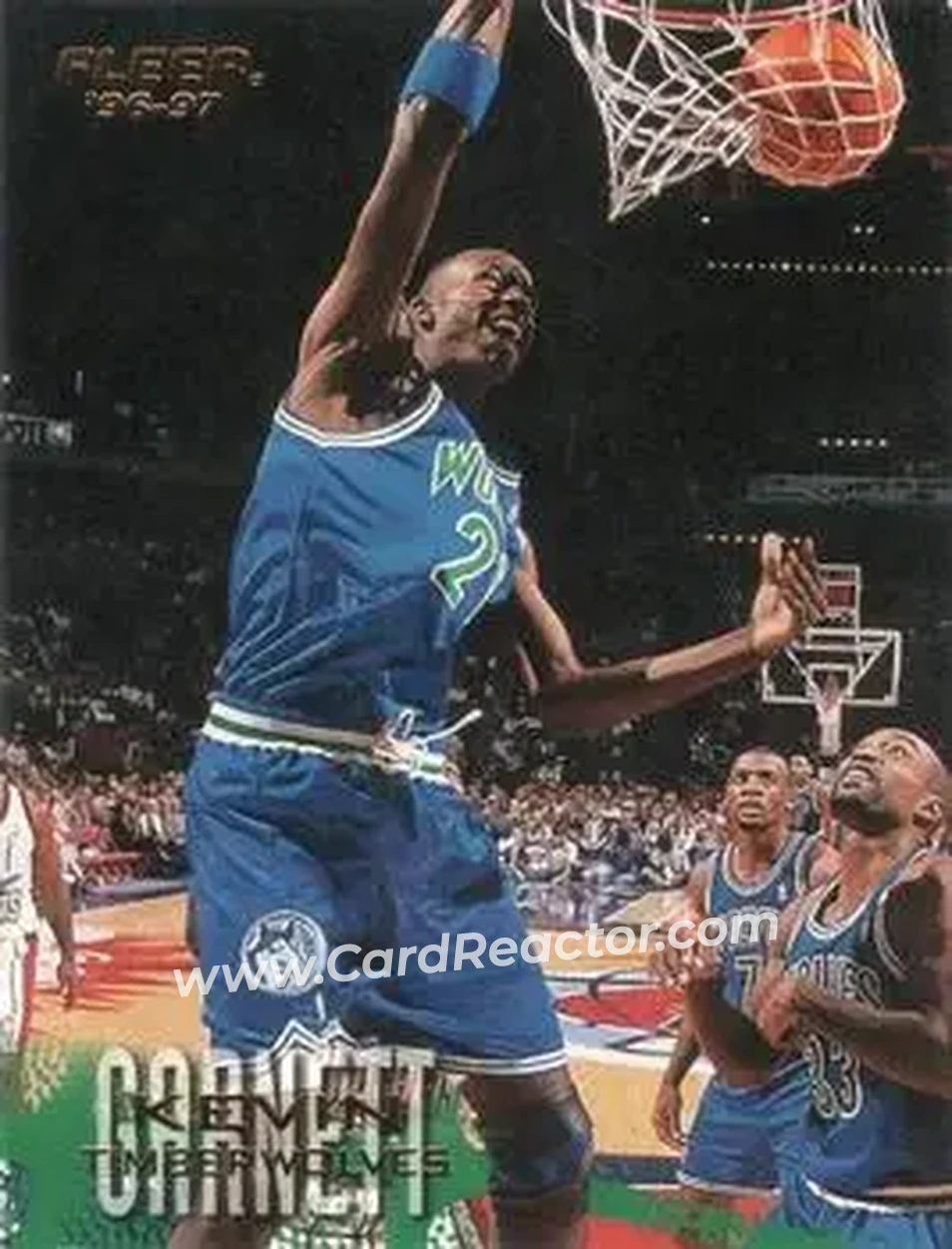 Front of Kevin Garnett