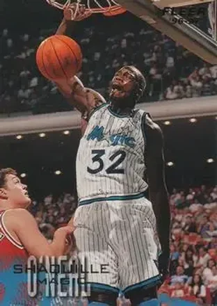 1996-97 Fleer European #79 Shaquille O'Neal