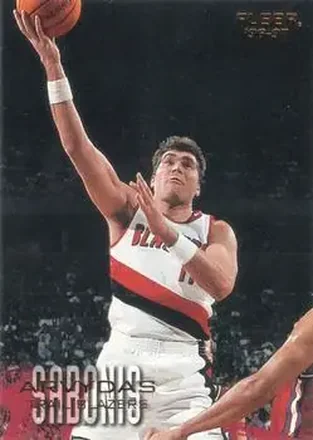 1996-97 Fleer European #90 Arvydas Sabonis