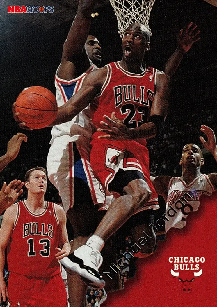 1996-97 Hoops #20 Michael Jordan