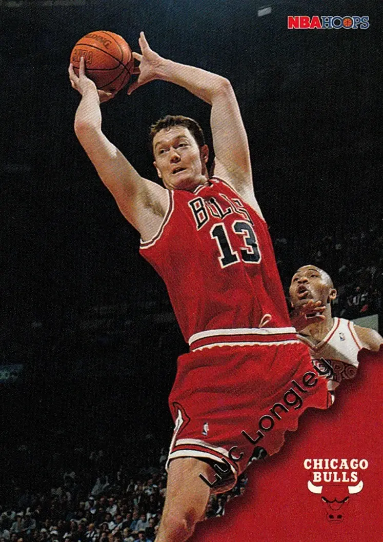 1996-97 Hoops #23 Luc Longley