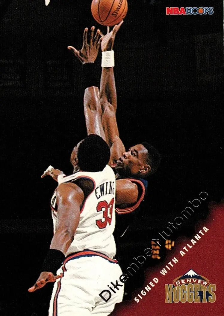 1996-97 Hoops #42 Dikembe Mutombo