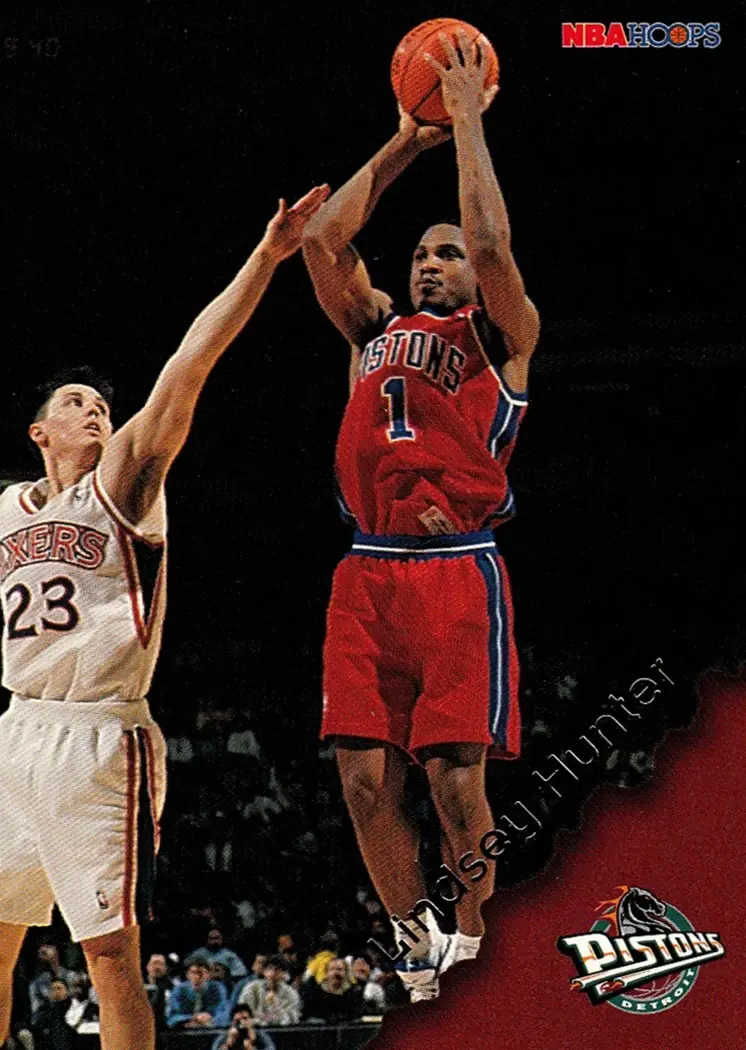 1996-97 Hoops #48 Lindsey Hunter