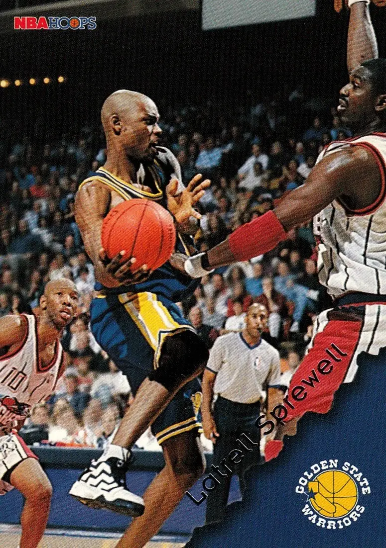 1996-97 Hoops #57 Latrell Sprewell