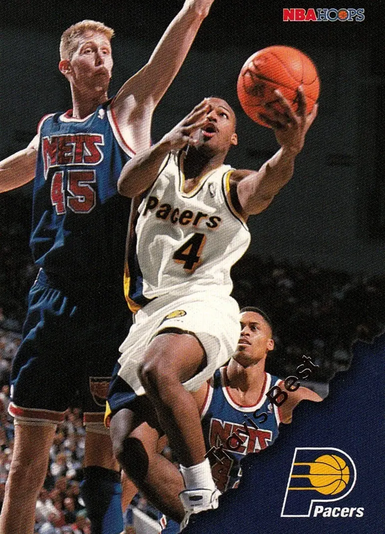 1996-97 Hoops #64 Travis Best