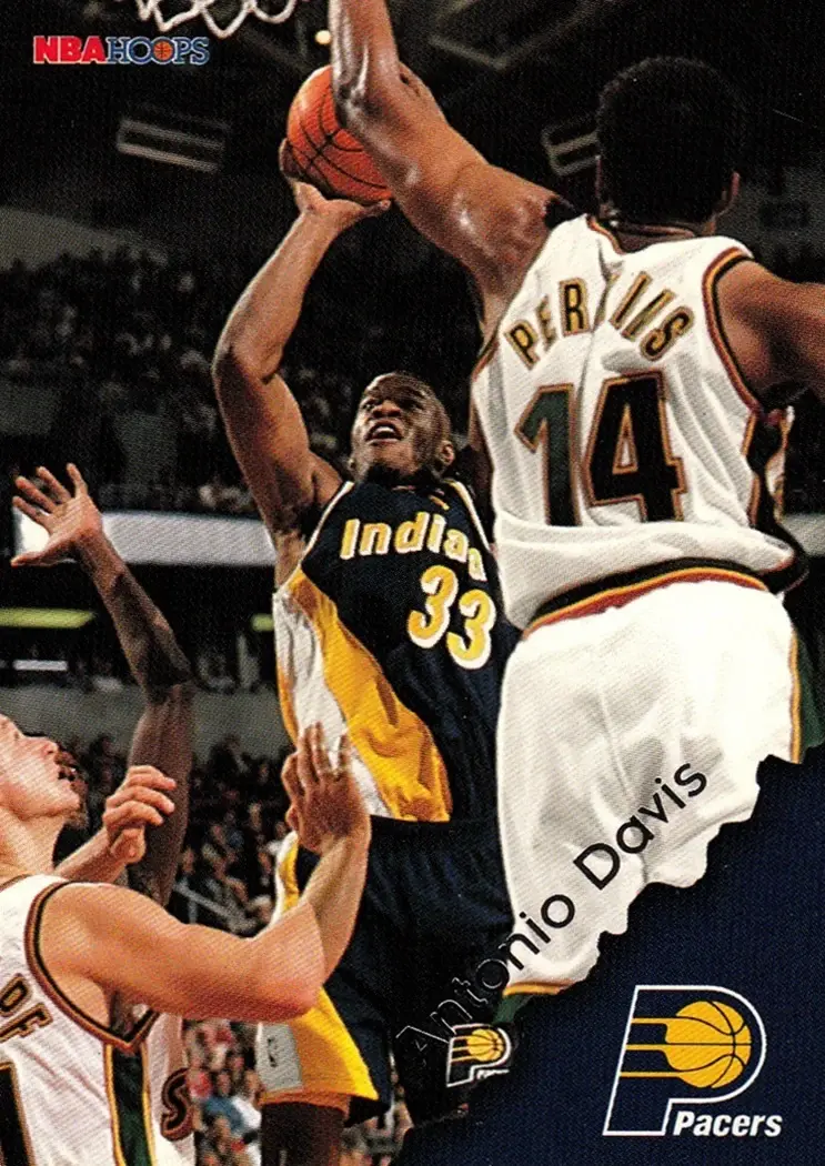 1996-97 Hoops #65 Antonio Davis