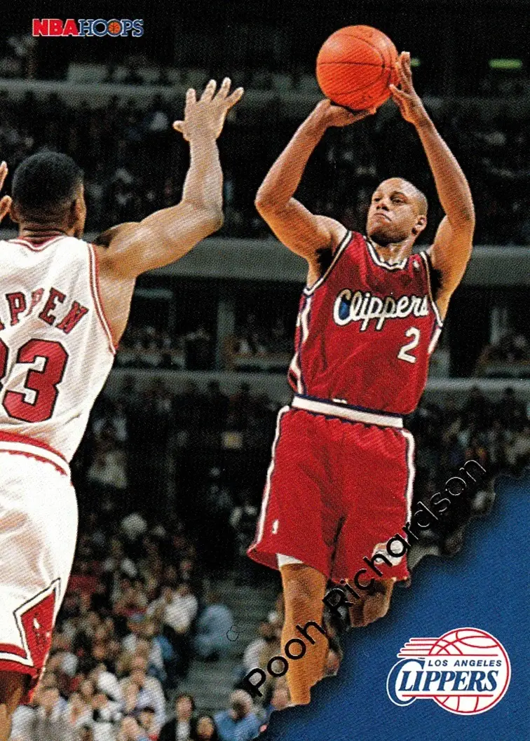 1996-97 Hoops #72 Pooh Richardson