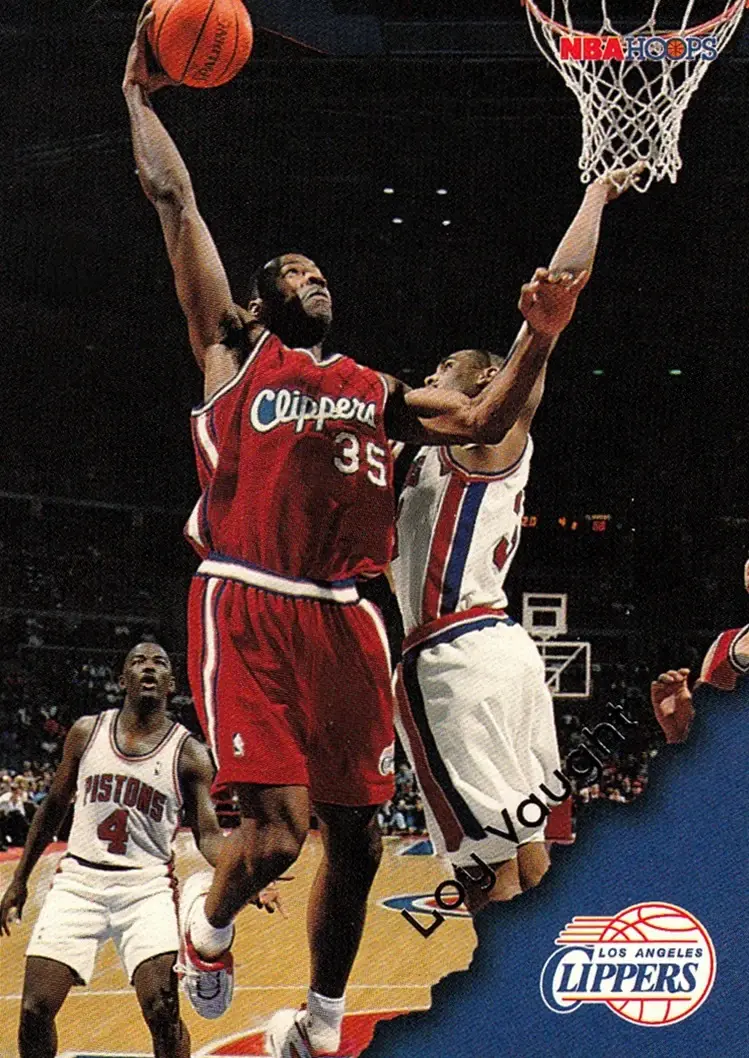 1996-97 Hoops #74 Loy Vaught
