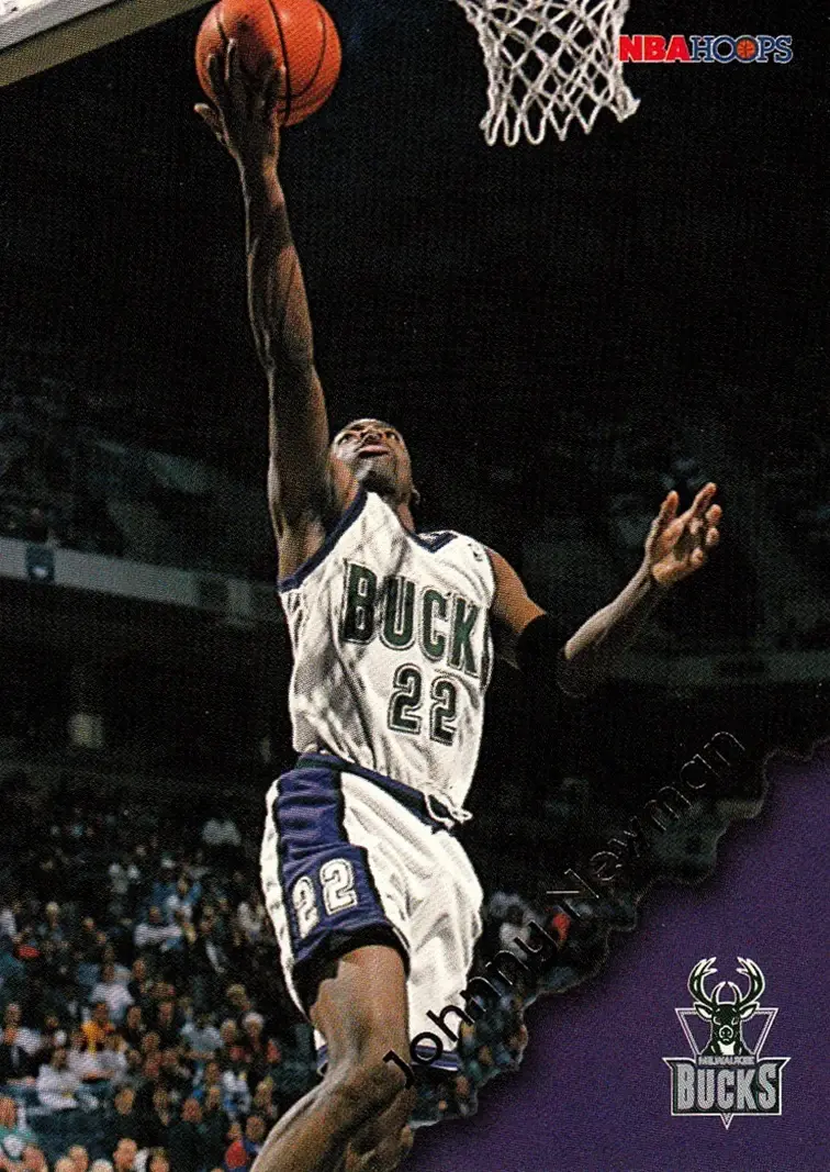 1996-97 Hoops #89 Johnny Newman