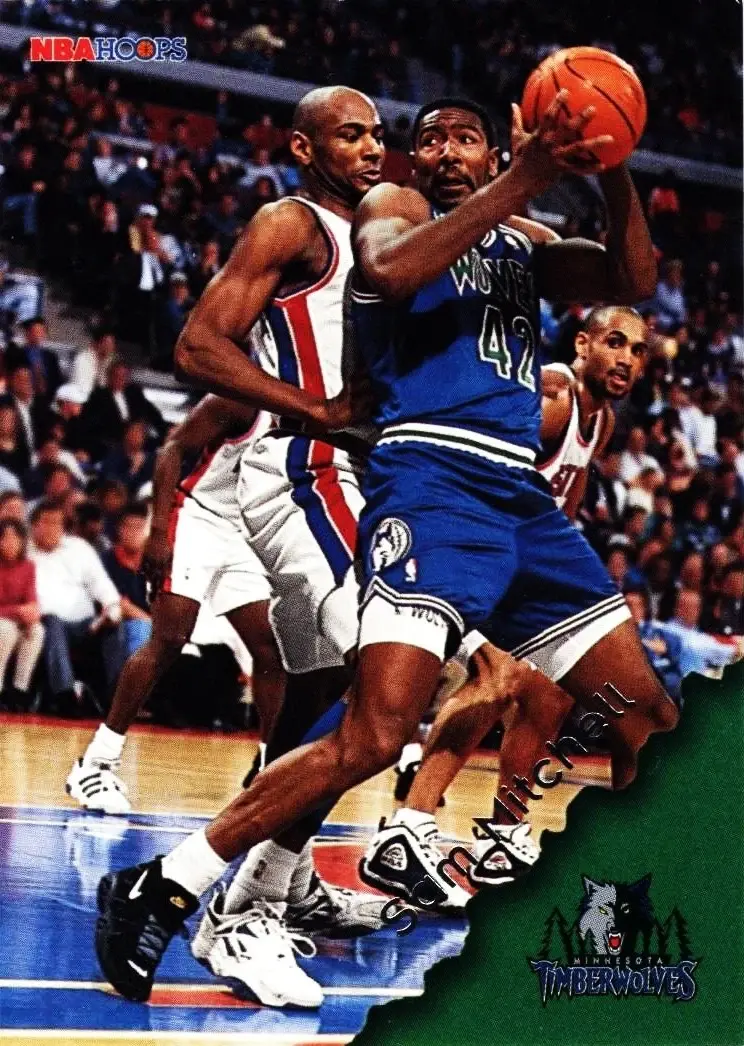 1996-97 Hoops #95 Sam Mitchell