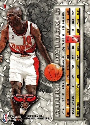 Tył: Mookie Blaylock